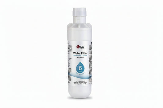 LG LT1000P Refrigerator Water Filter Replacement ADQ747935 bottle on a white background