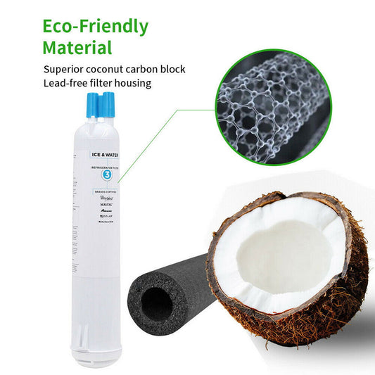 Everydrop Water Filter 3 (EDR3RXD1) 3-Pack – High-Capacity Water Filters for Ice and Water Systems in Whirlpool and Compatible Brands