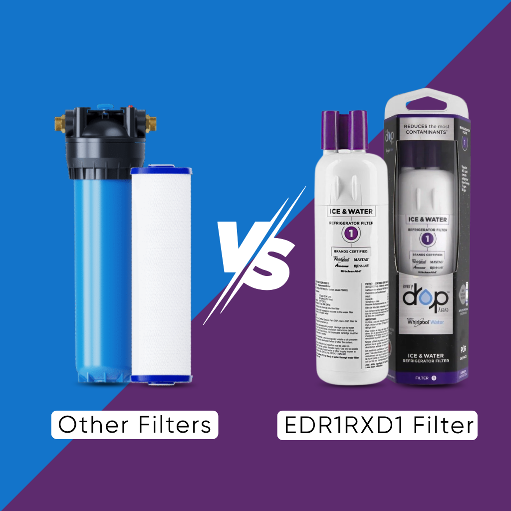 EDR1RXD1 vs Other Whirlpool Filters: Full Comparison