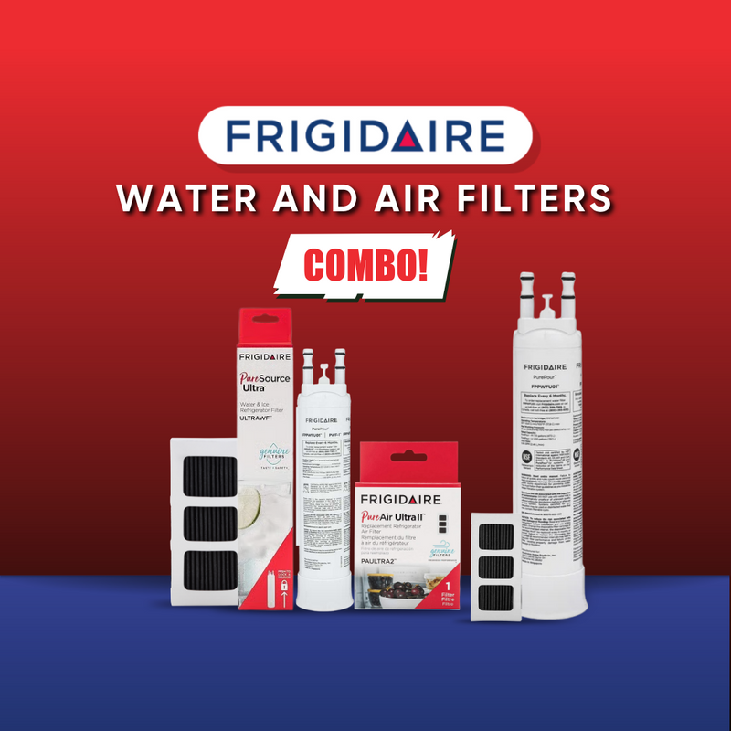 Frigidaire water and air filter combo pack