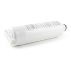 White tube with a label on a white background