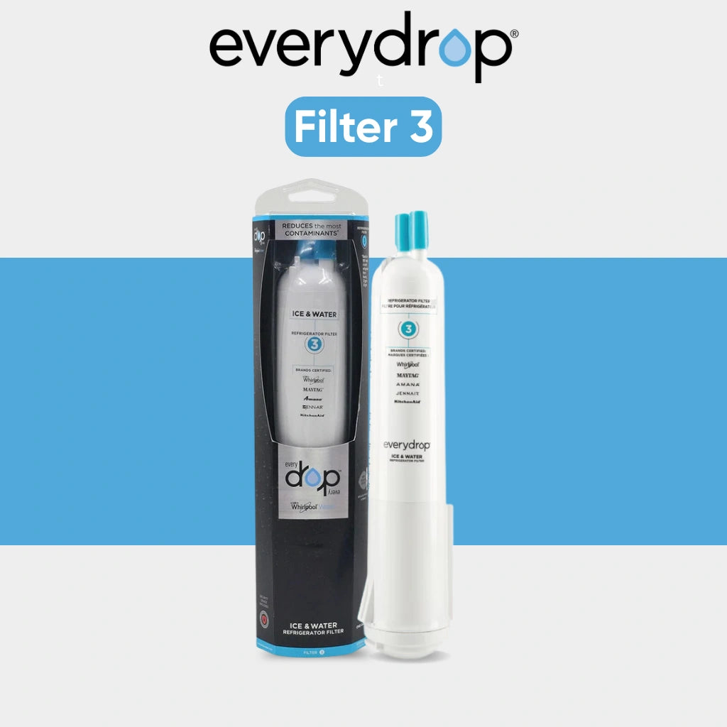 Everydrop by Whirlpool Ice and Water Refrigerator Filter 3, EDR3RXD1