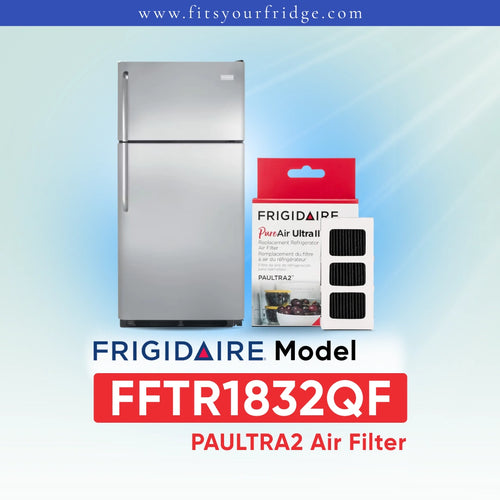 Frigidaire FFTR1832QF refrigerator with PAULTRA2 air filter shows a strong adsorption function.