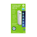 GE drinking water replacement filter set packaging on a white background