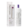 Kenmore replacement refrigerator filter with packaging on a white background