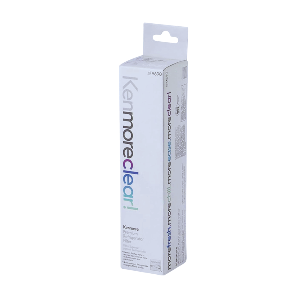 Kenmore Clear air filter packaging on a white background