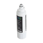 White refrigerator water filter on a white background