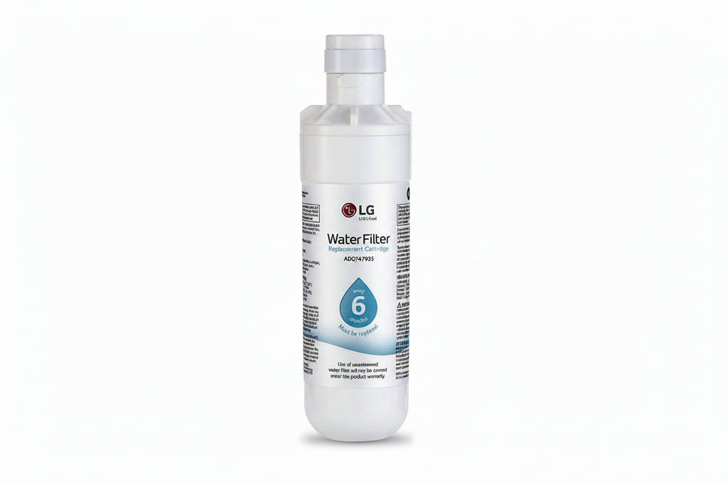 LG LT1000P Refrigerator Water Filter Replacement ADQ747935 bottle on a white background