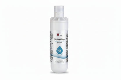 LG LT1000P Refrigerator Water Filter Replacement ADQ747935 bottle on a white background