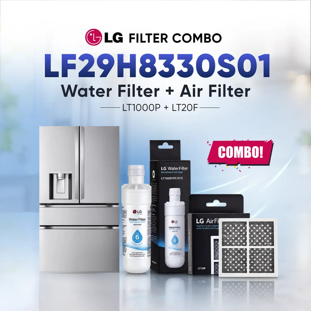 LG LF29H8330S01 Filter Combo (LT1000P Water Filter and LT20F Air Filter)