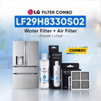 LG LF29H8330S02 Filter Combo (LT1000P Water Filter and LT20F Air Filter)