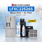 LG LFXC22526S Filter Combo (LT1000P Water Filter and LT20F Air Filter)