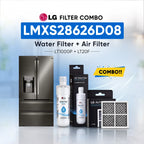 LG LMXS28626D08 Filter Combo (LT1000P Water Filter and LT20F Air Filter)