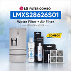 LG LMXS28626S01 Filter Combo (LT1000P Water Filter and LT20F Air Filter)