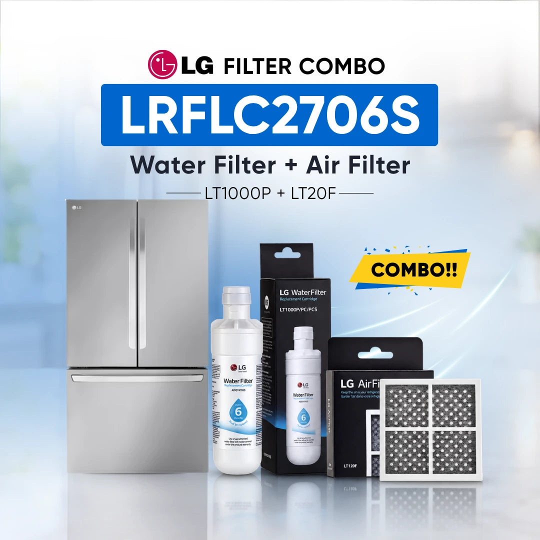 LG LRFLC2706S Filter Combo (LT1000P Water Filter and LT20F Air Filter)