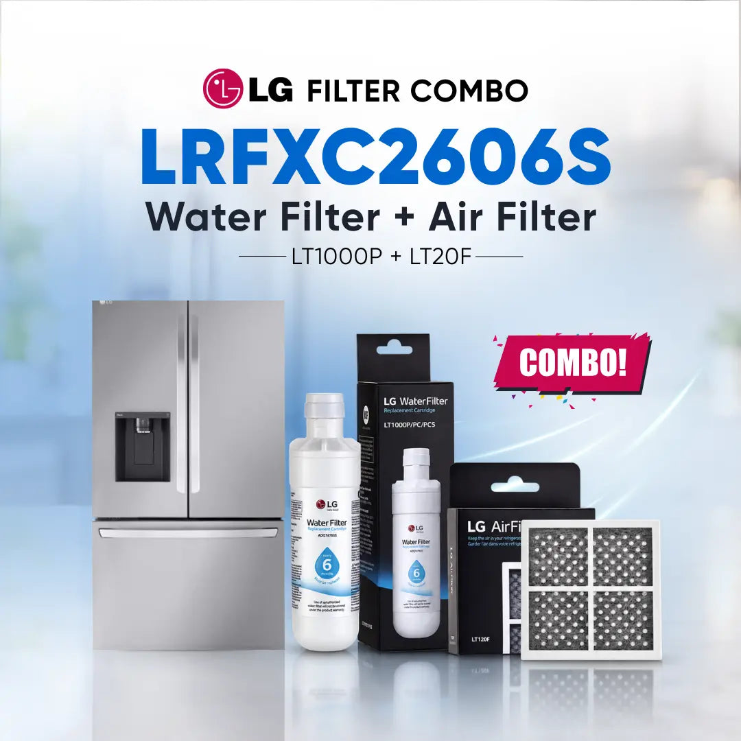 LG LRFXC2606S Filter Combo (LT1000P Water Filter and LT20F Air Filter)