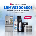 LG LRMVS3006S01 Filter Combo (LT1000P Water Filter and LT20F Air Filter)