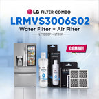 LG LRSOS2706S Filter Combo (LT1000P Water Filter and LT20F Air Filter)