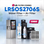 LG LRSOS2706S Filter Combo (LT1000P Water Filter and LT20F Air Filter)