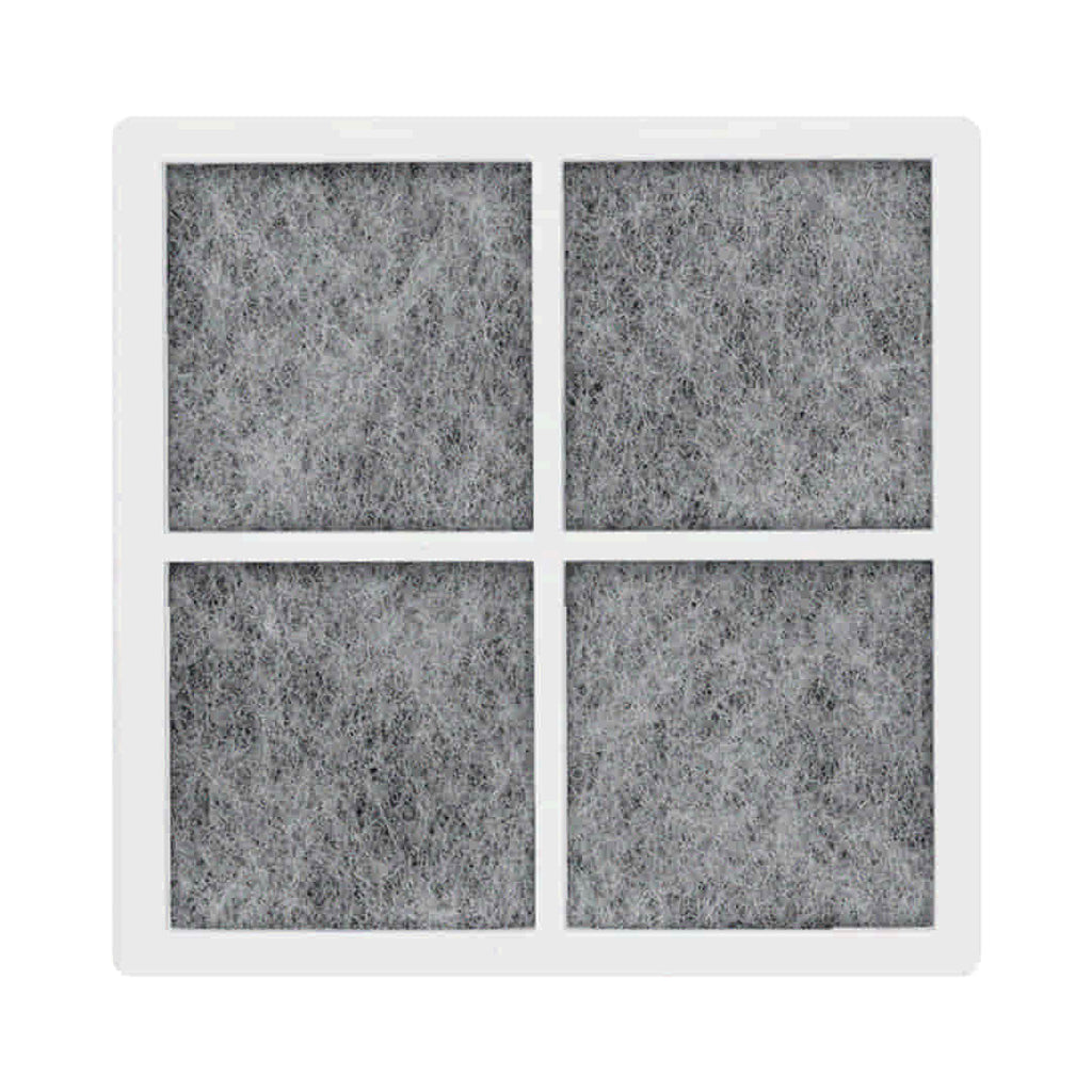 LG Refrigerator Model LFXS26596S Air Filter Replacement with a textured gray pattern on a white background