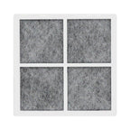 LG Refrigerator Model LRMVS3006S 01 Air Filter Replacement Cartridge with a textured gray pattern on a white background
