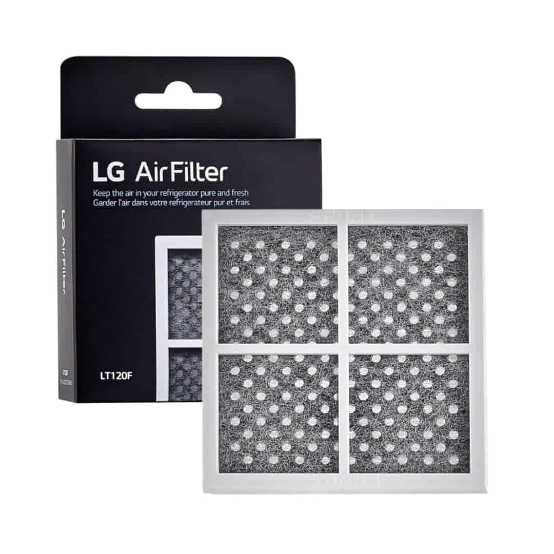 1 Pack LG Refrigerator Model Number LFXS28596S Fresh Air Filter Replacement with packaging on a white background