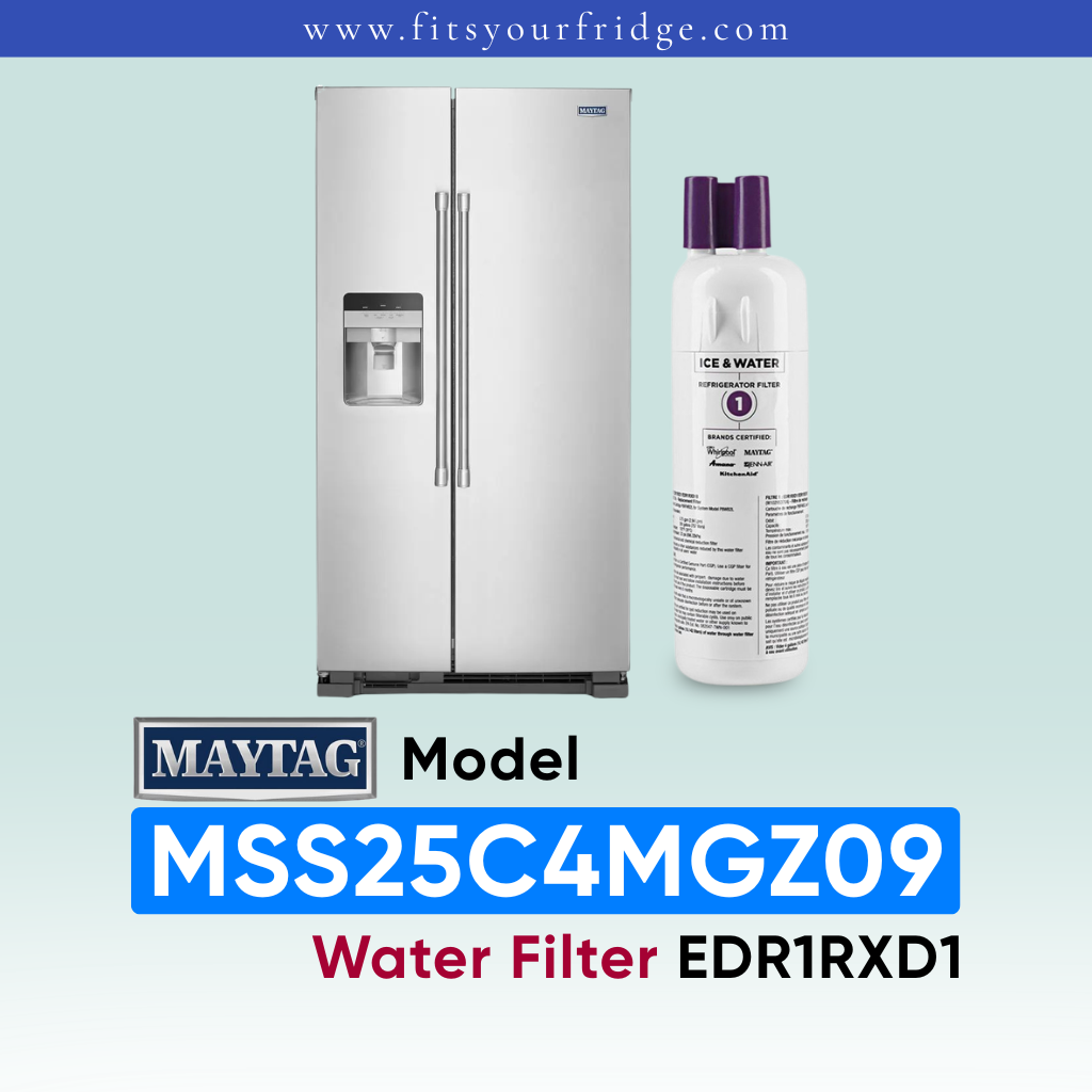 Maytag Refrigerator MSS25C4MGZ09 Water Filter