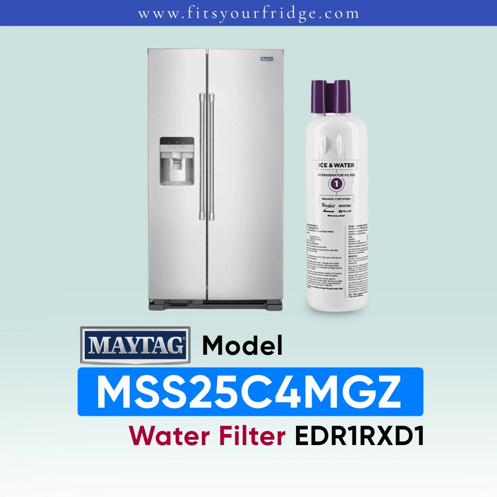 Maytag Refrigerator MSS25C4MGZ Water Filter