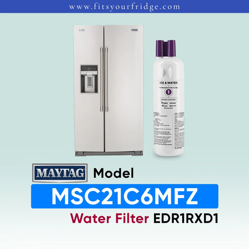 Shop Maytag Refrigerator MSC21C6MFZ Water Filter – Fits Your Fridge
