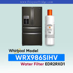 Whirlpool Refrigerator WRX986SIHV Water Filter