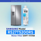 Samsung Refrigerator Model RS27T5200RS Water Filter