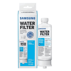 1 Pack Samsung Refrigerator Model RF28T5001SR Water Filter with packaging on a white background