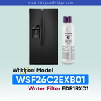Whirlpool Refrigerator WSF26C2EXB01 Water Filter