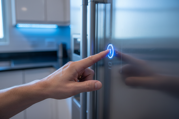 Fridge control panel
