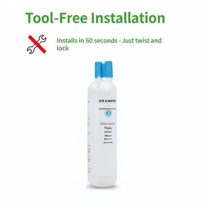 Tool-Free Installation 60 Seconds